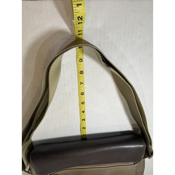 BRIGS Bag PININFARINA Messenger Shoulder Bag Strap Leather Canvas Magnetic - Picture 7 of 16